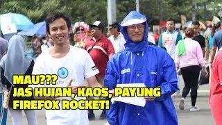 Mau Jas Hujan, Kaos, dan Payung Firefox Rocket?