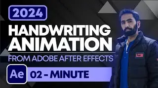 Adobe After Effects Handwriting Animation | Realistic Handwriting Animation Tutorial