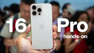 iPhone 16 Pro and Pro Max hands-on