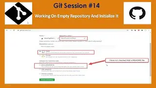 Create An Empty Repository And Initialize Git Repository In GitHub | Coding Knowledge