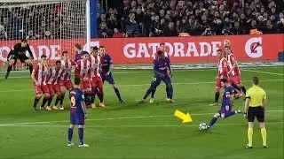 Lionel Messi Free Kick Goals TOP 10 - 2018