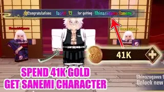 Demon Soul Simulator - Spend 41K Gold Get Sanemi Character