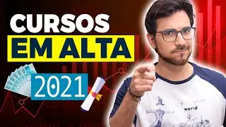 🔥 CURSOS EM ALTA PARA 2021 + Profissões DO FUTURO (Atualizado)