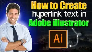 How to create hyperlink text in Adobe Illustrator