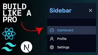 Build a Dynamic Sidebar in React.js with Tailwind CSS & Next.js!