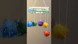 DIY #Montessori Rainbow Mobile for 0-6 months.