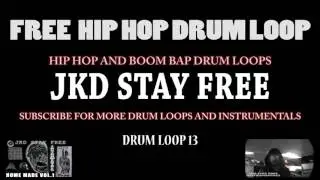 HIP HOP DRUM LOOP 13 - 79 BPM