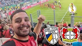 Omg war das Knapp 😬🖤❤️ | Carl Zeiss Jena vs Bayer Leverkusen | DFB Pokal 1 Runde