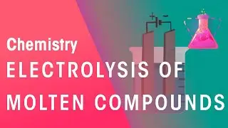 Electrolysis Of Molten Compounds | Reactions | Chemistry | FuseSchool