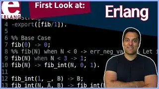 Erlang - First Impression [Programming Languages Episode 23]