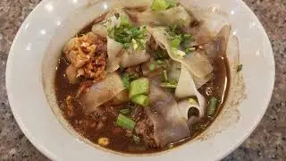 Beef Boat Noodles at Victory Monument, Bangkok