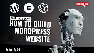 🔥 How to Create WordPress Website Using Elementor + ChatGPT 🤖