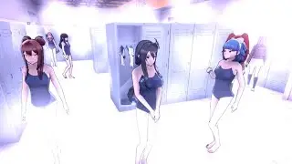 Дневной сон возле бассейна. Устранение Рицуко Чиканари Yandere Simulator 1980