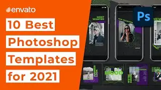 10 Best Photoshop Templates [2021]