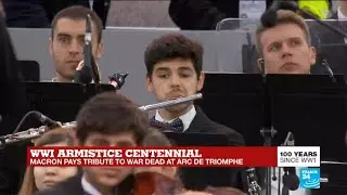 WWI armistice centennial: European Union youth orchestra performs Ravels Bolero