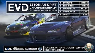 EVD Estonian Drift Championship 2024 - 5. ETAPP