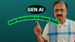 Auto Code Generation in Google Colab ( Gen AI )