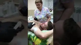 Male Wax Воск Скинс Skins Тест Подмышки Waxing Armpit Wax Test