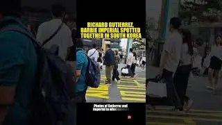 RICHARD GUTIERREZ, BARBIE IMPERIAL SPOTTED TOGETHERINSOUTHKOREA #richardgutierrez  #barbieimperial