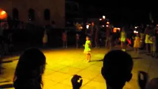 Детская Анимация, мини-диско, mini disco, Танец Бил Бил, Египет 2010г, Диана в центре, 4 года