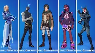 *NEW* All Fortnite Leaked Chapter 4 Season 2 Skins (EREN,STRAY,IMANI,MYSTICA...)