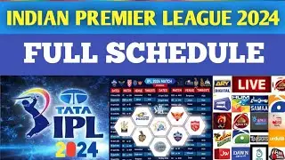IPL 2024 FINAL SCHEDULE | OVERVIEW | TEAM & CAPTAIN LIST | VENUE | GROUP | LIVE TV & DETAILS FIXTURE