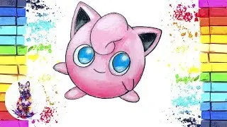 Как нарисовать Покемона Джиглипуфа | How to Draw a Jigglypuff