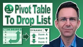 Link a Drop Down to a Pivot Table - Dynamic Excel List