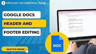 How to Edit Header and Footer In Google Docs Documents