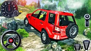 Jeep Driving Offroad Simulator 2024 - Luxury SUV 4x4 Prado Derby Mud and Rocks - Android GamePlay