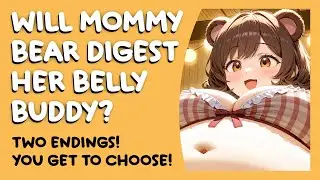 Mommy Bear's Belly Buddy! (Part 2) 😇 [F4A] [Vore ASMR] [Stomach Sounds] [Sleep Aid]
