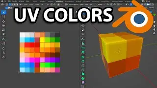 How To Texture UV Colors In Blender (like Imphenzia)