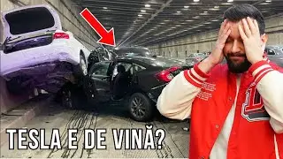 ACCIDENT TERIBIL provocat de PILOTUL AUTOMAT de pe o TESLA?!