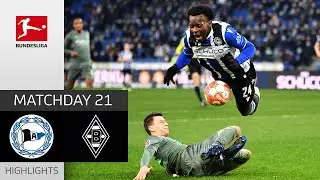 Arminia Bielefeld - Borussia Mgladbach 1-1 | Highlights | Matchday 21 – Bundesliga 2021/22