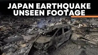 Japan Earthquake News 2024 Live | Watch Horrifying Debris Scenes | Unseen Footage of Quake | Tsunami