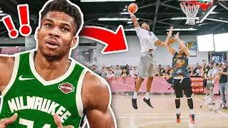 PLAYING BASKETBALL WITH NBA MVP GIANNIS ANTETOKOUNMPO