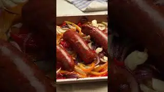 How to Make Sheet-Pan Sausage & Peppers