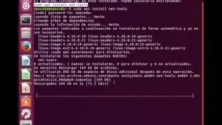 Mi ubuntu no trae cargado el comando ifconfig ¿que hago?