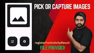 Pick Images from Gallery in Android and Capture Image from Camera Android Studio Kotlin