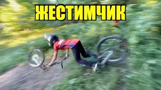 Шура испытывает 10-ти метровый трамплин