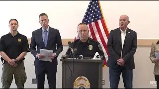 WATCH: Police give update on shooting, AMBER Alert suspect