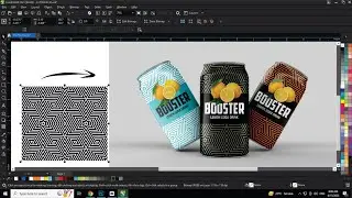 Product Packaging | Soda Can Design | Coreldraw Tutorial