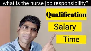 What is the nurse job description? What's the average salary for a nurse?