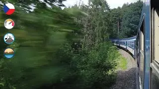 Towards the foothill of Krkonoše | Czech Republic from the train window 🇨🇿