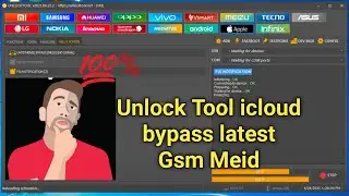 Unlock Tool icloud bypass one click new method || Unlock tools se iphone ka lock kese khole|FMIOff