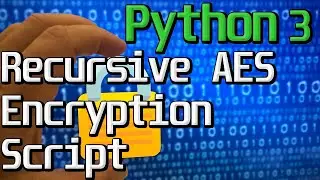 Recursive Encryption Script (pyAesCrypt) for Python 3