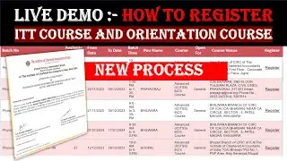 ICAI ICITSS Registration Full Process Step By Step