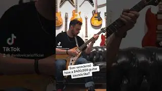 Here’s how a $400.000 guitar sounds like! 🤯 