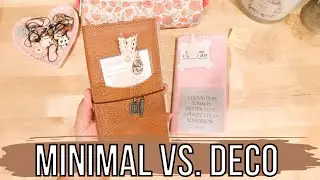 Hobonichi Weeks Update | Minimal Vs. Deco Planning | A Week in my Planners
