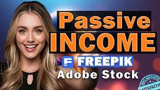 Passive Income with Adobe Stock  Freepik | Earn Money with AI Images | Earn Money online